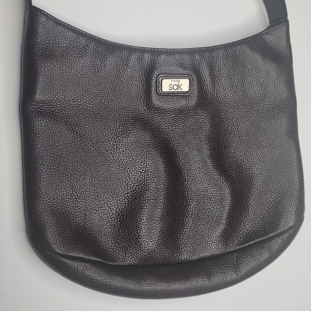 The Sak Brown Genuine Leather Shoulder Bag - Picture 3 of 10